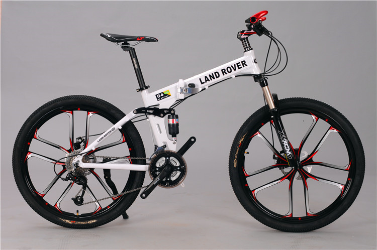 High quality OEM logo Shimano hydraulic disc brake aluminium alloy folding travel mountain bicicle