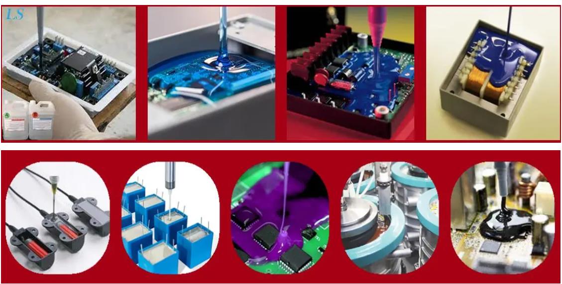 2 Part Filling Machine Adhesives Glue Applicator with Agitators and Vacuuming System