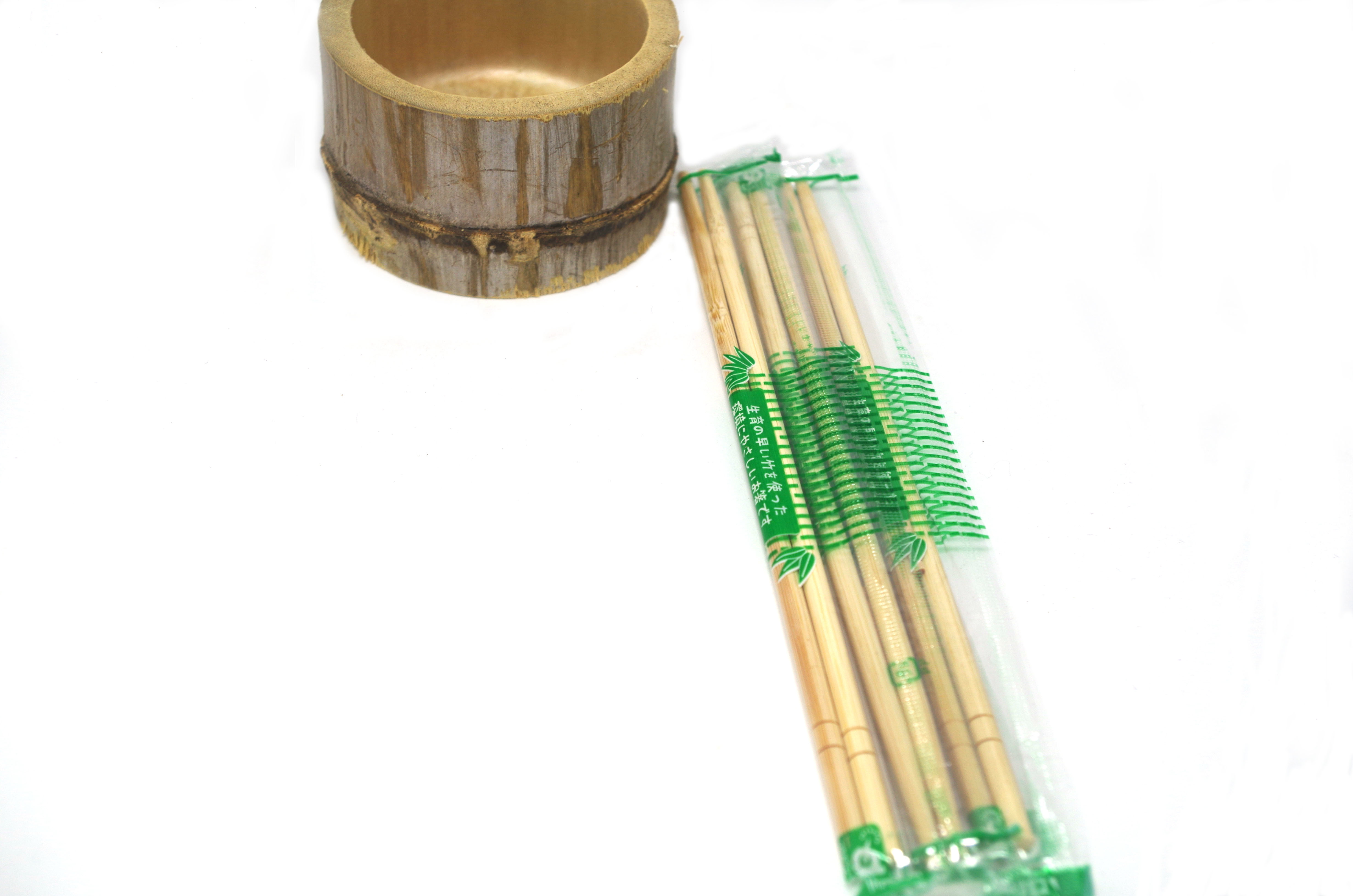 Individual Packed Disposable Bamboo Chopsticks with Toothpick in Plastic Bags