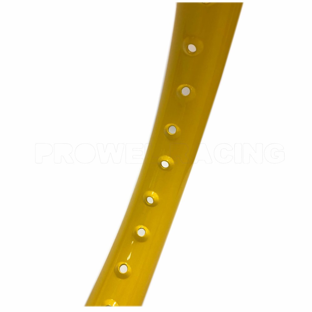 U 1.40X17 Motorcycle Alloy Wheel Rims In Yello Aluminum