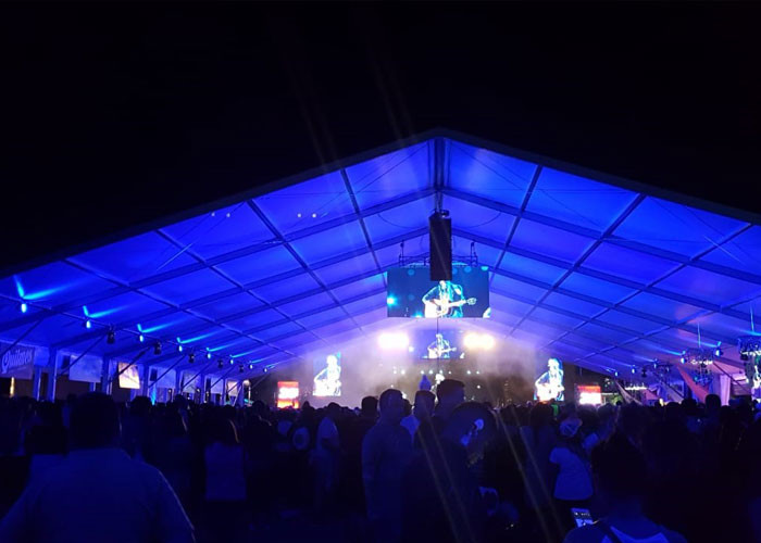 Large Outdoor Wedding 30X60m Transparent Marquee Tent