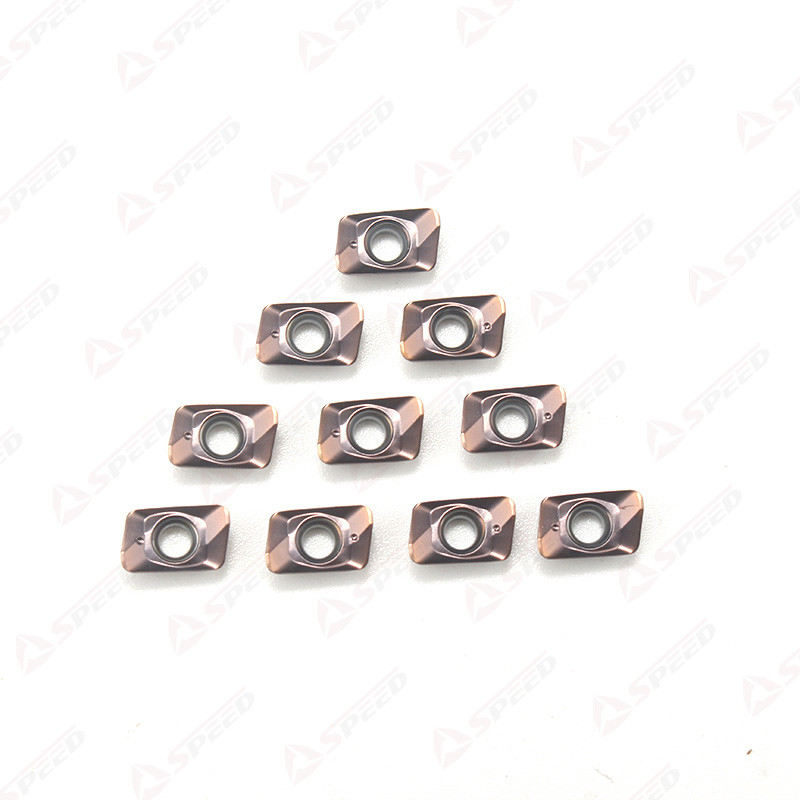 Speed Carbide Milling Inserts XOMX060204R/XOMX10T308TR/XOMX120408TR CNC Cutting Tool