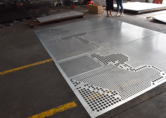 Hexagonal Metal Perforated Sheet Steel Punching Plate