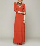 China clothing woman long sleeve latest autumn maxi dress