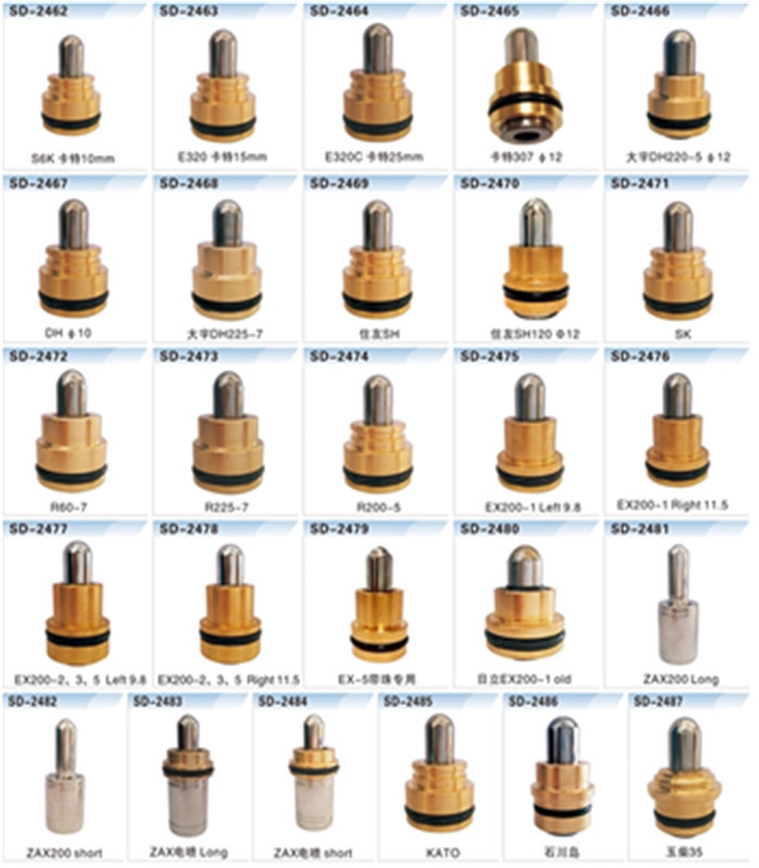 Kobelco Excavator Spare Parts Hydraulic Joystick Pusher For