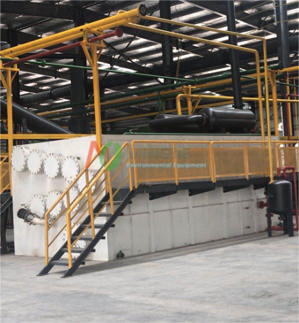 Fully Automatic Smokeless PLC Control 30-50TPD Continuous Biggest Pyrolysis Machine