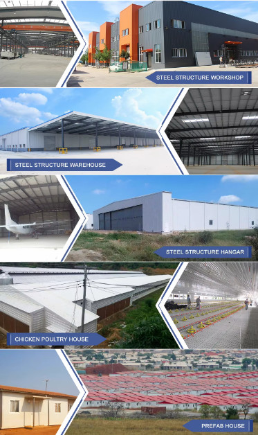 Customizable Prefabricated Steel Structure Warehouse Workshop Industrial Commercial Building