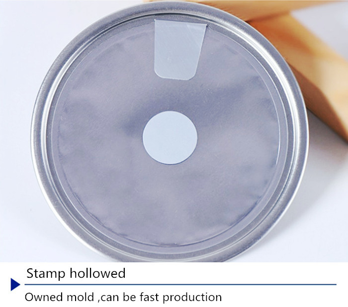Tight Sealing 99mm Aluminum Can Lids ODM Aluminium Foil Lid For PET Jar
