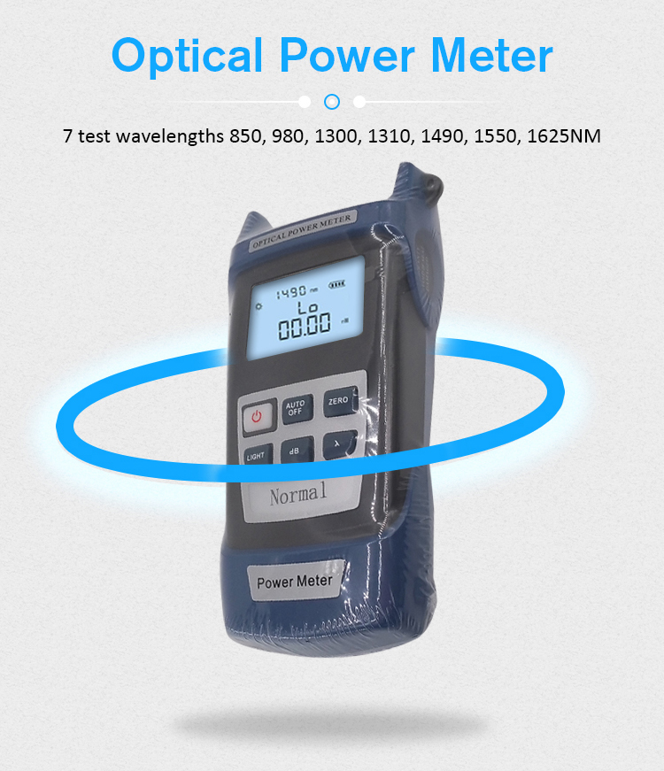 Complete Fiber Optic Kit for FTTX Systems Includes Testers Tools