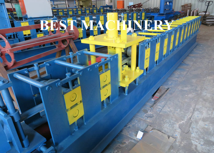 Steel Strip Roller Shutter 1.5mm Metal Door Frame Roll Forming Machine