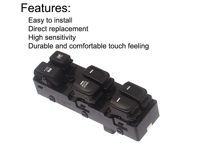 Auto Power window Double row switch for Hyundai celesta Front Left with light 2008-2016 OE 93750-0Q010 M5,93570-0Q000