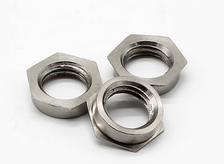 Self-Locking SUS304 Fasteners Insert Metric Self Clinching Flush Nuts