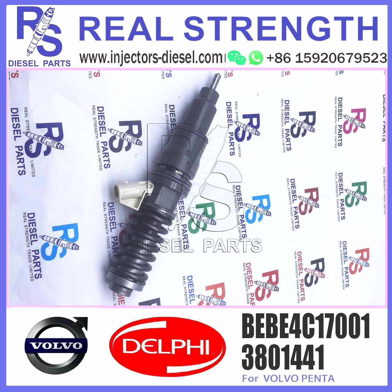 injector common rail injector 3801441 BEBE4C17001 For V-O-L-V PENTA fuel injector