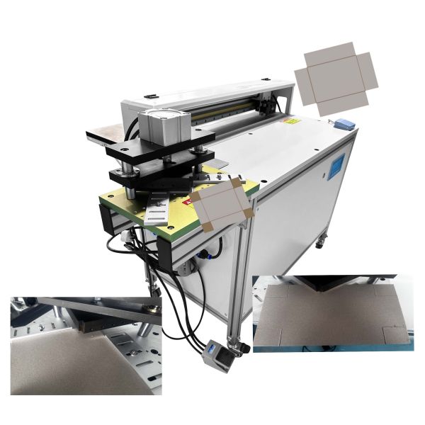 Semi-Automatic Pneumatic V Grooving Machine 220V Programmable for Sample Box Making