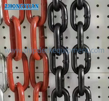 Marine Trawl Chain for Fishing Gear | G80 Short, Mid & Long Link Chain