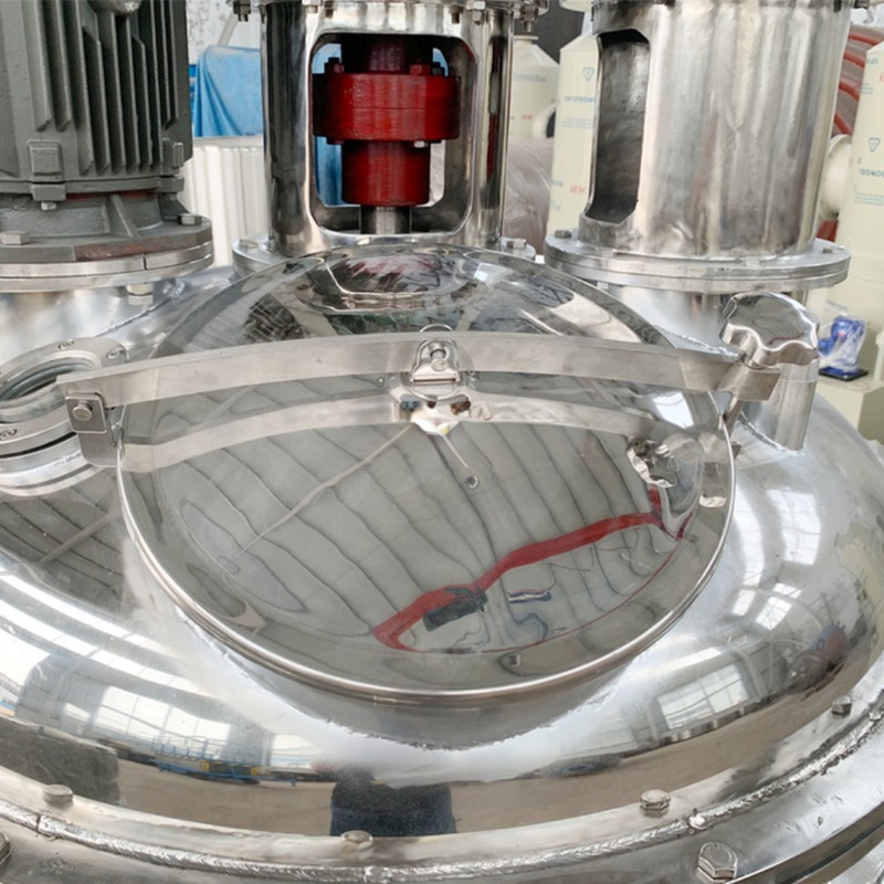 0.75kw Multi-function Electric Stirring Stainless Steel Reaction Dispersing Emulsifying Kettle for Chemical