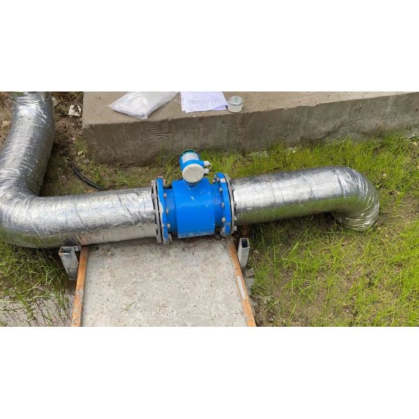 Long Lifespan Corrosion Resistant Magnetic Flow Sensor Electromagnetic Flow Transmitter