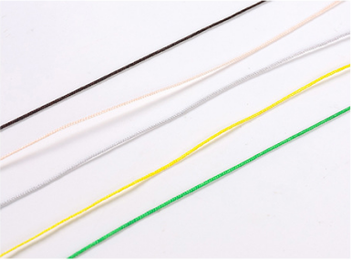 Singal Color Nylon Knot Braided String Bracelet Cord for Beading and Accessories