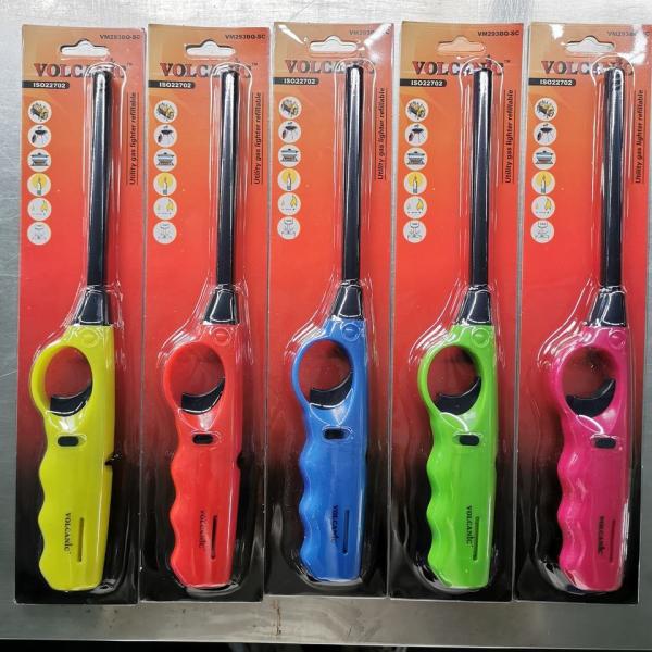 2022 BBQ Lighter with Customized Request Metal Tube Candle Lighter Kitchen Lighter