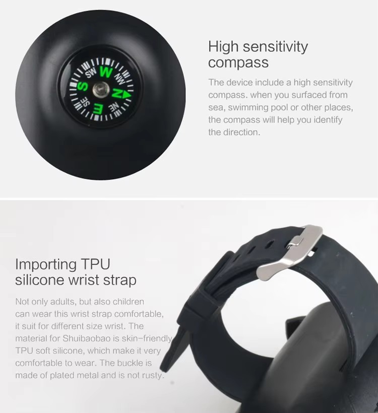 Lifeguard Bracelet Underwater Smart Swimming Safety Self Rescue Life Saving Emergency Lifesaver Inflatable Lifesaving Wr