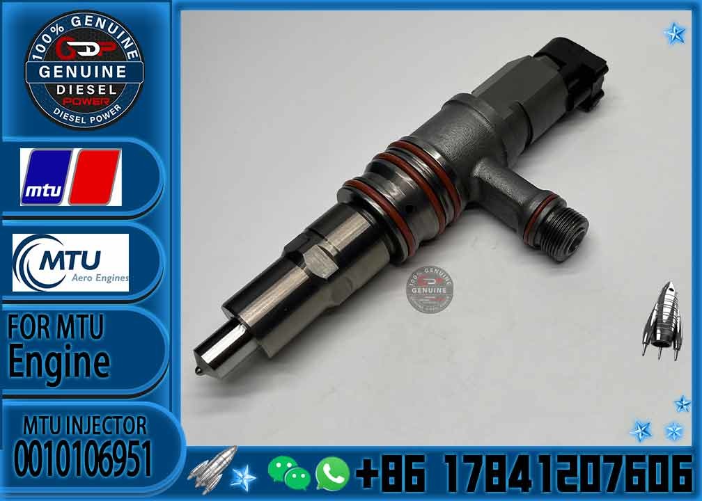 0010106951 Good quality good price diesel engine injector 0010106951 for MTU 4000 remanufactured high quality VTO-G166W4