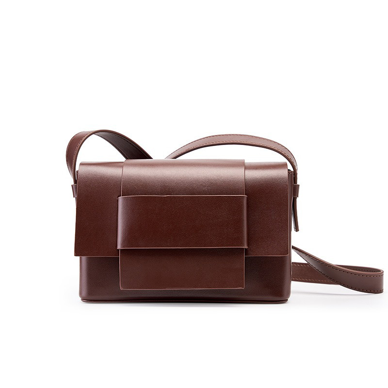 Tofu Bag Small Square Braided Single Shoulder Crossbody Bag with Zipper Hasp Closure