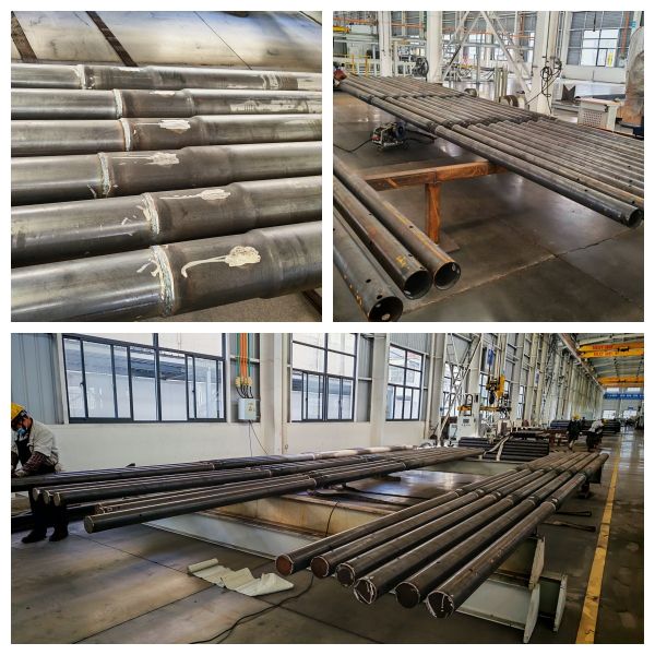 11-Meter Hot-Dip Galvanized Octagonal Power Distribution Pole with AWS D1.1 Welding Standard