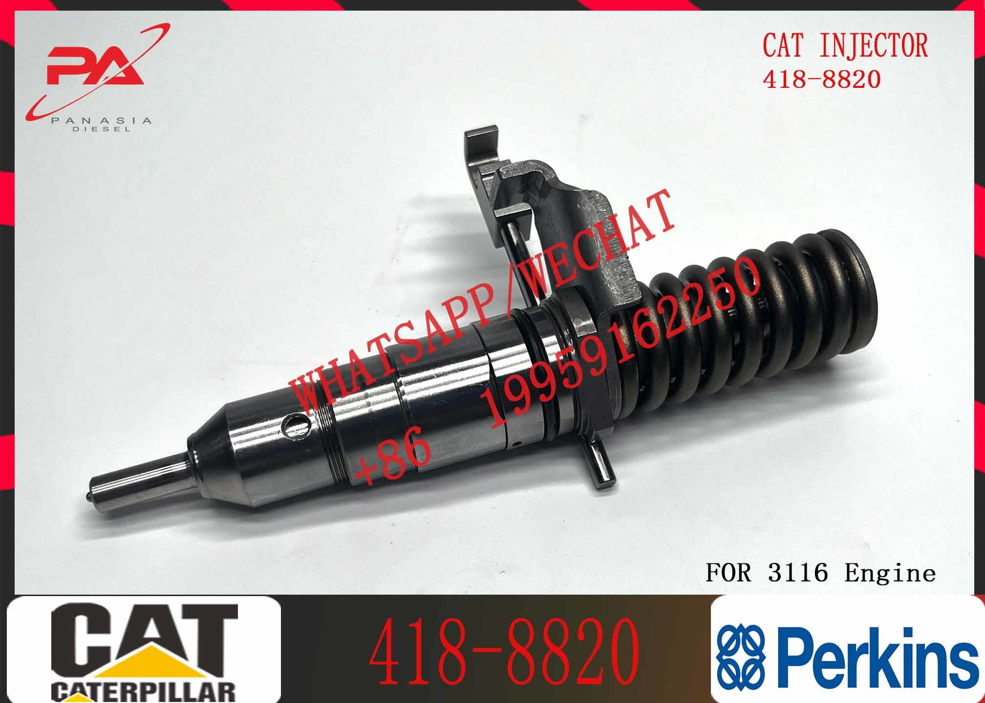 Fuel Common Rail Injector 418-88200R-3742 0R-8463 0R-8633 20R-4179 0R-8471 0R-3002 0R-3190For 3116