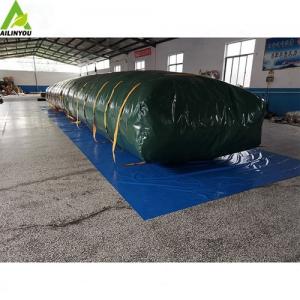 China Military Folding Water Bag 6000L ~200,000Litres  Water Bed Bladder Tank  Water Storage Bladder For Military on sale