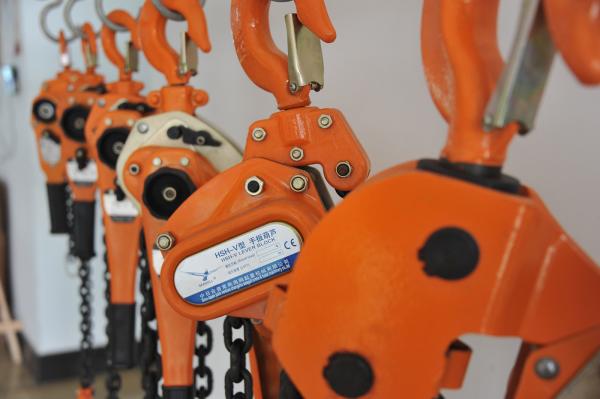 Buy Manual Lifting Equipment Chain Lever Block Hoist With Suspended Hook at wholesale prices