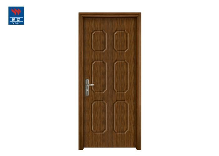 BS EN Swing Entry Fireproof Aluminum Steel Security Front Door