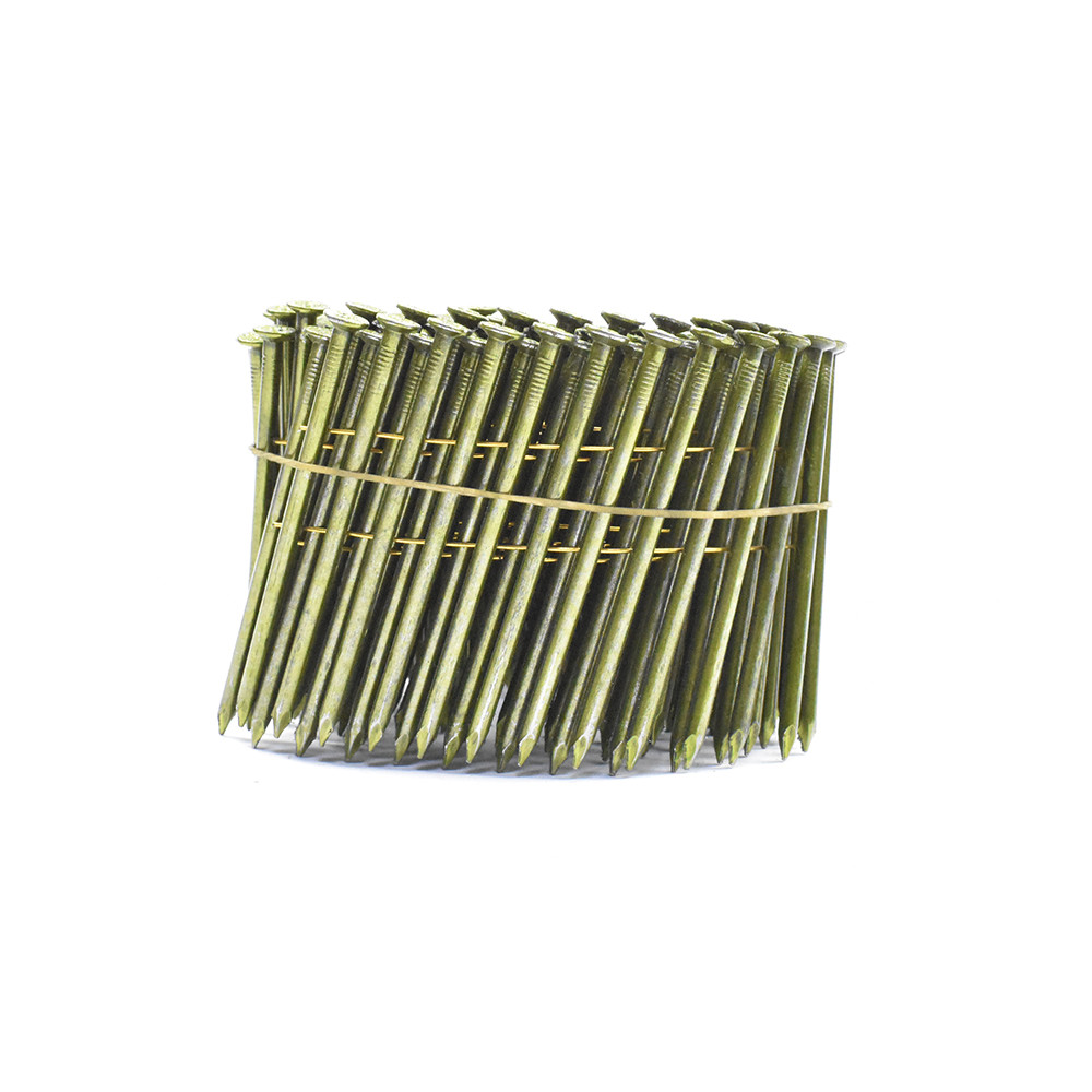 0.99"*2 1/2'' Smooth Shank Galvanized Coil Nails For Building Material