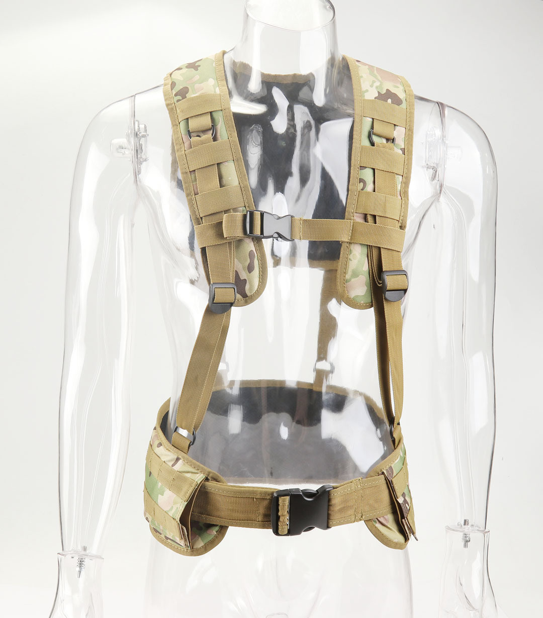 Tactical Military Belt Molle Harness And Waist Seal Multifunctional for Outdoor Training