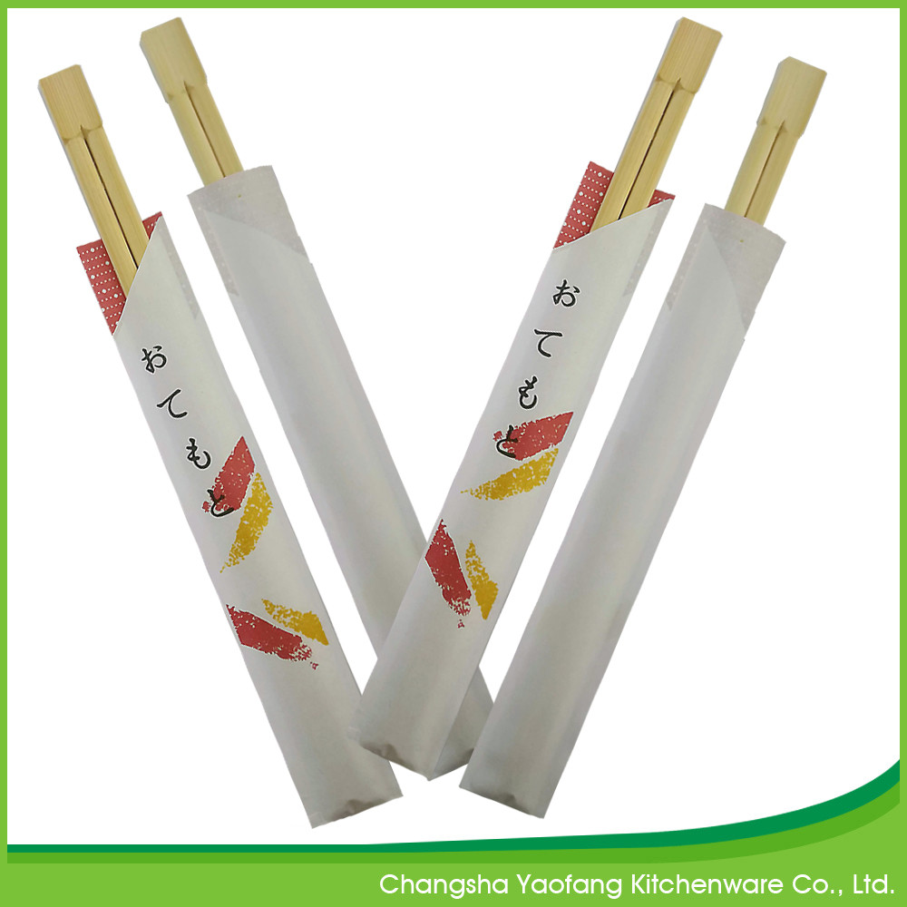 Tableware Dining Natural Disposable Bamboo Chopsticks Eco Friendly Customized