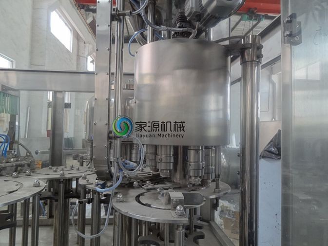 Semi Water Bottle Filling Machine 8.63kw 12000bph - 15000bph