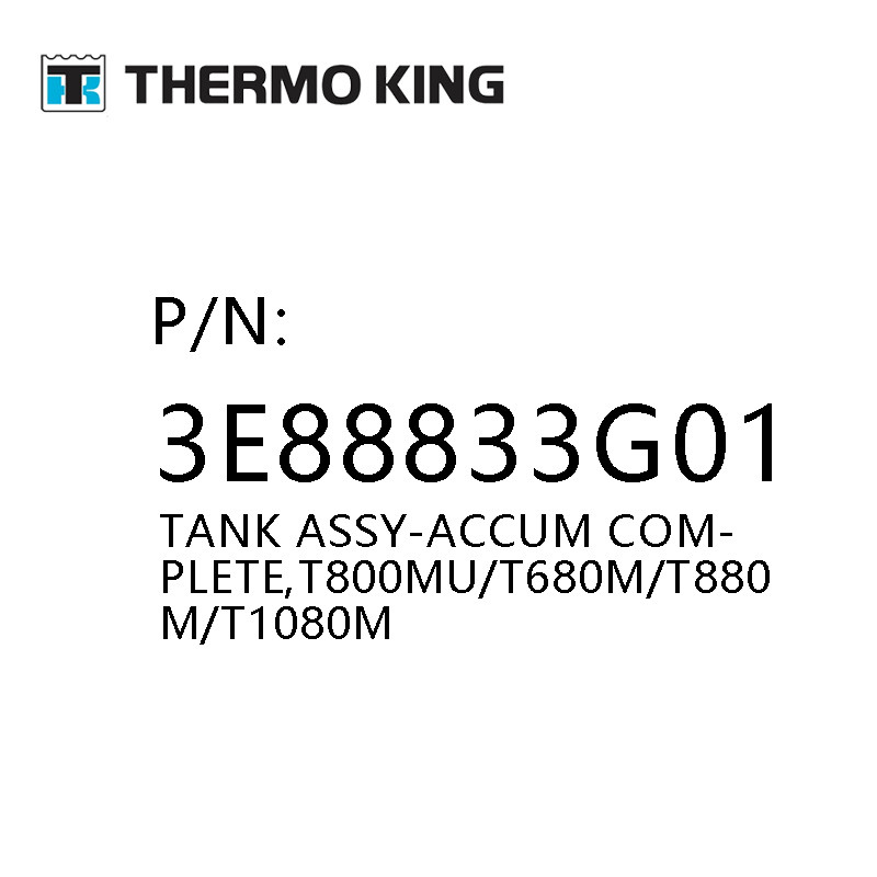 3e88833g01 Refrigeration Thermo King Original Spare Parts T800mu T680m T880m