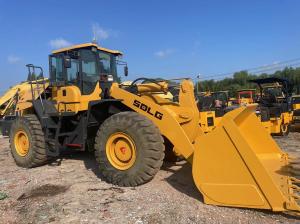 Quality 2018 Used Wheel Loader SDLG LG968V Rated Loader 6 Tons for sale