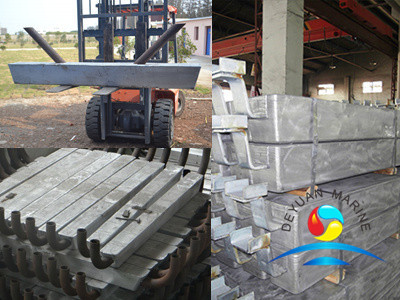 New!!! Marine Outfitting Equipment Zinc Anode For Port And Offshore Engineering Facilities