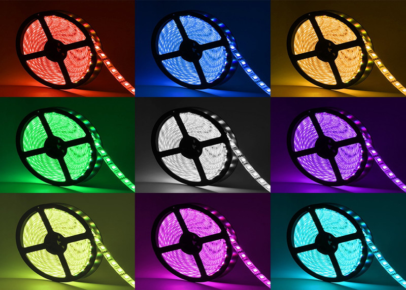 IP68 Waterproof Rgb Led Strip Silicon Extrusion RGB SMD 5050 For Swimming Pool