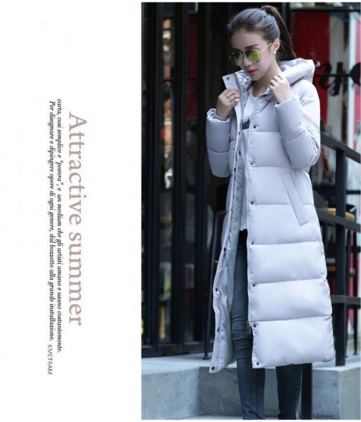 Buy Fashion Winter Cotton Padded Jacket Women Thick Print Female Coat Parka Warm Winter Long Jackets Ladies Overcoat at wholesale prices