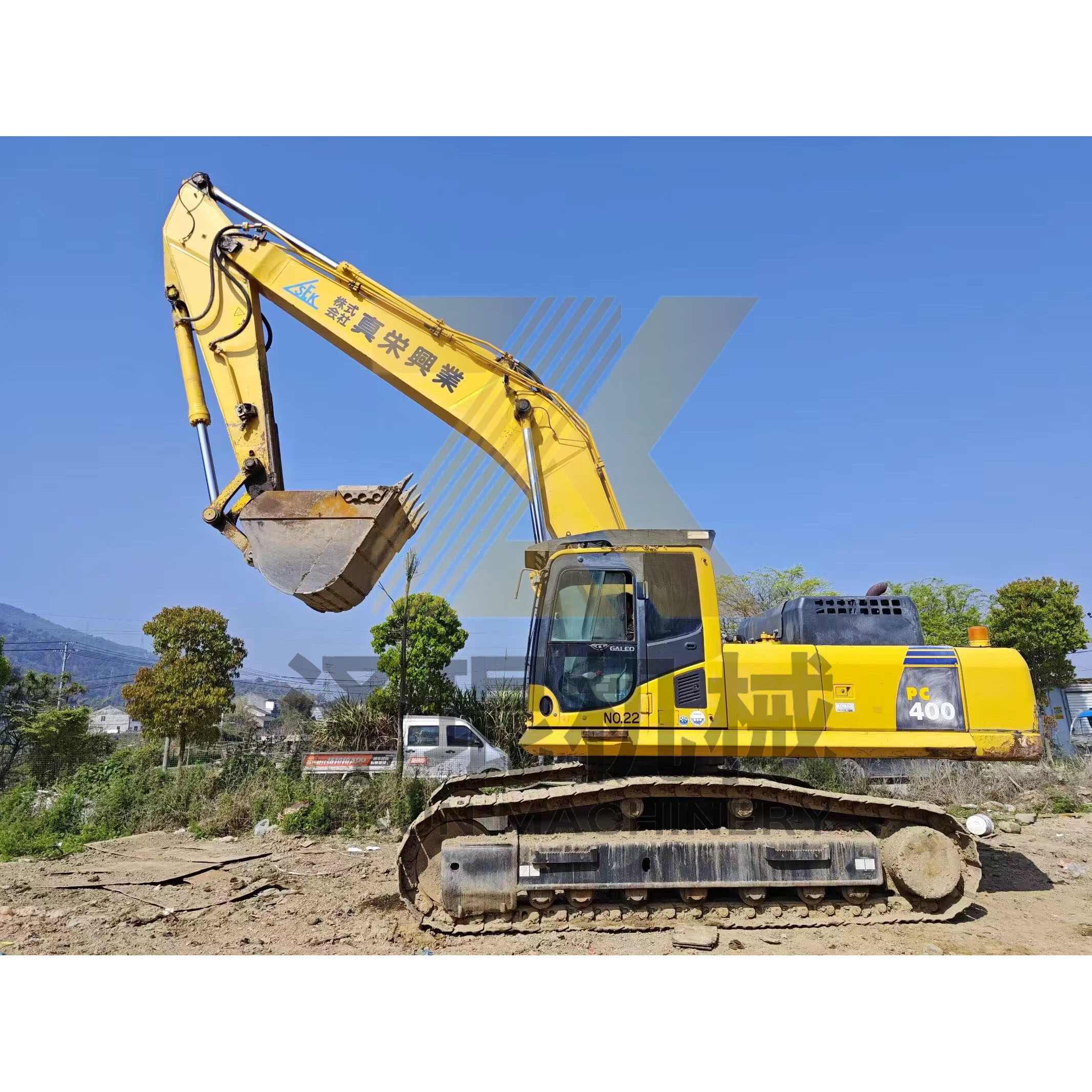 40 Ton Excavator Used Komatsu PC400-7 Digger in Shanghai 4000-6000 Working Hours