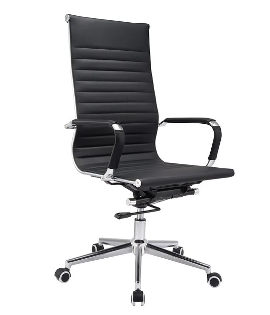 High Back Executive Boss Pu Leather Office Chair Office Furniture Swivel Chair Adjustable Leather Chair