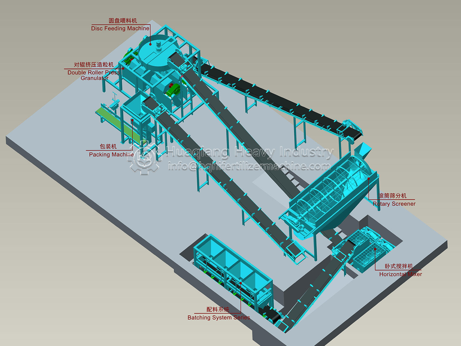1-10T/H Snow Melting Agent Snow-dissolved Agent Deicing Salt Mineral Granulation Production Line