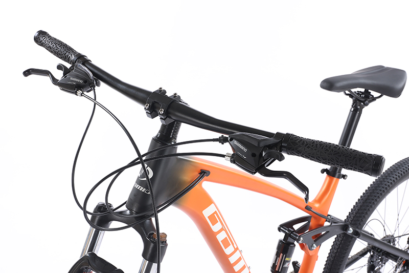 OEM Bicicletas Custom Full Suspension Mountain Bike by GOMID with SHIMANO Gear Cycle and Four Link Soft Tail Length m 172-182CM