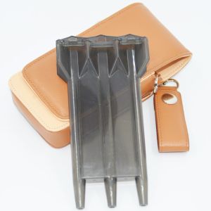 Customized PU Leather Dart Wallets With Dart Cases