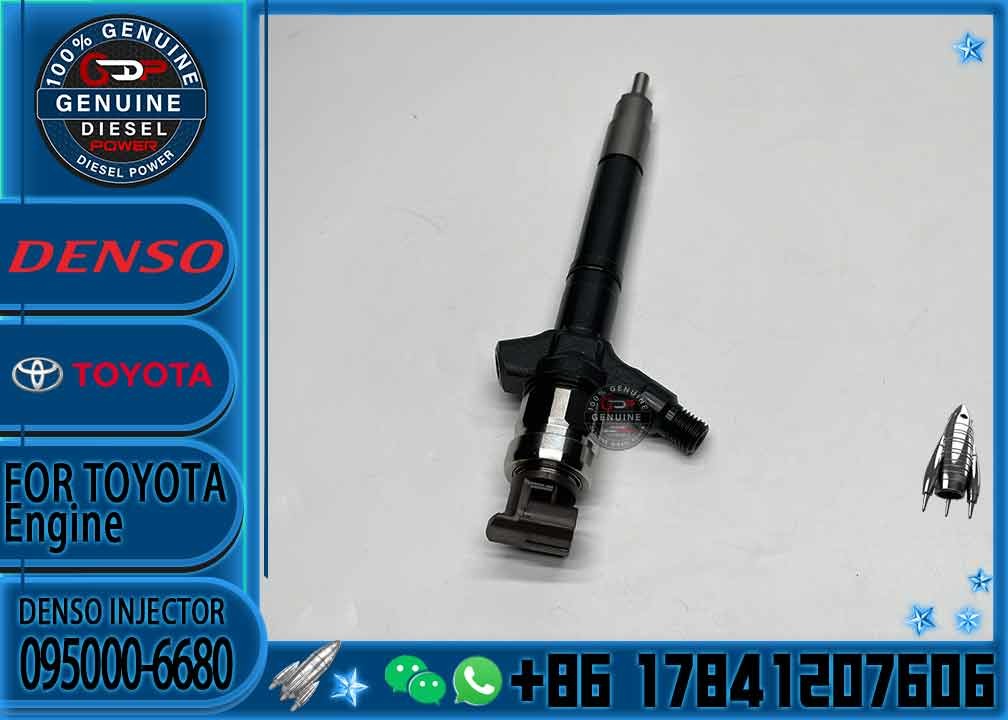 injector nozzle 23670-0R130 23670-09230 injector for Toyota 1AD-FTV 2AD-FTV common rail injector 095000-7320 095000-6680