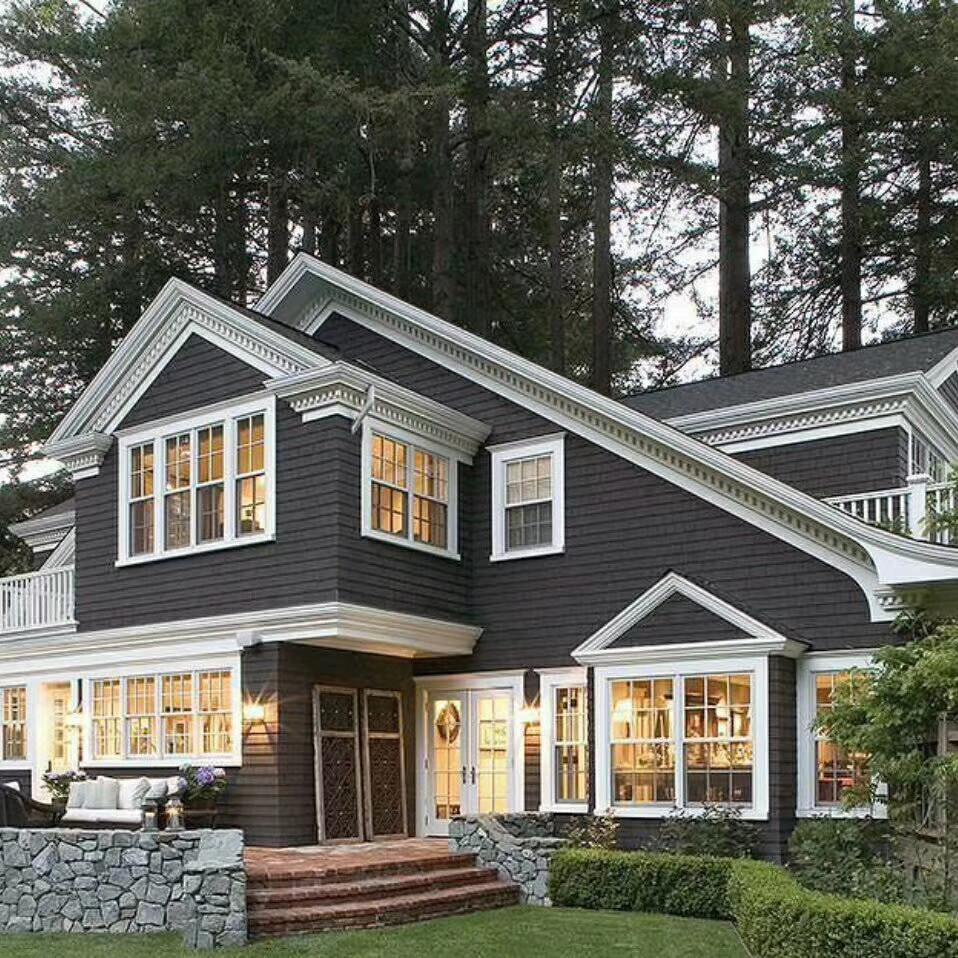 Fast Construction Prefabricated Metal Houses Light Steel Structure Luxury Ready Made