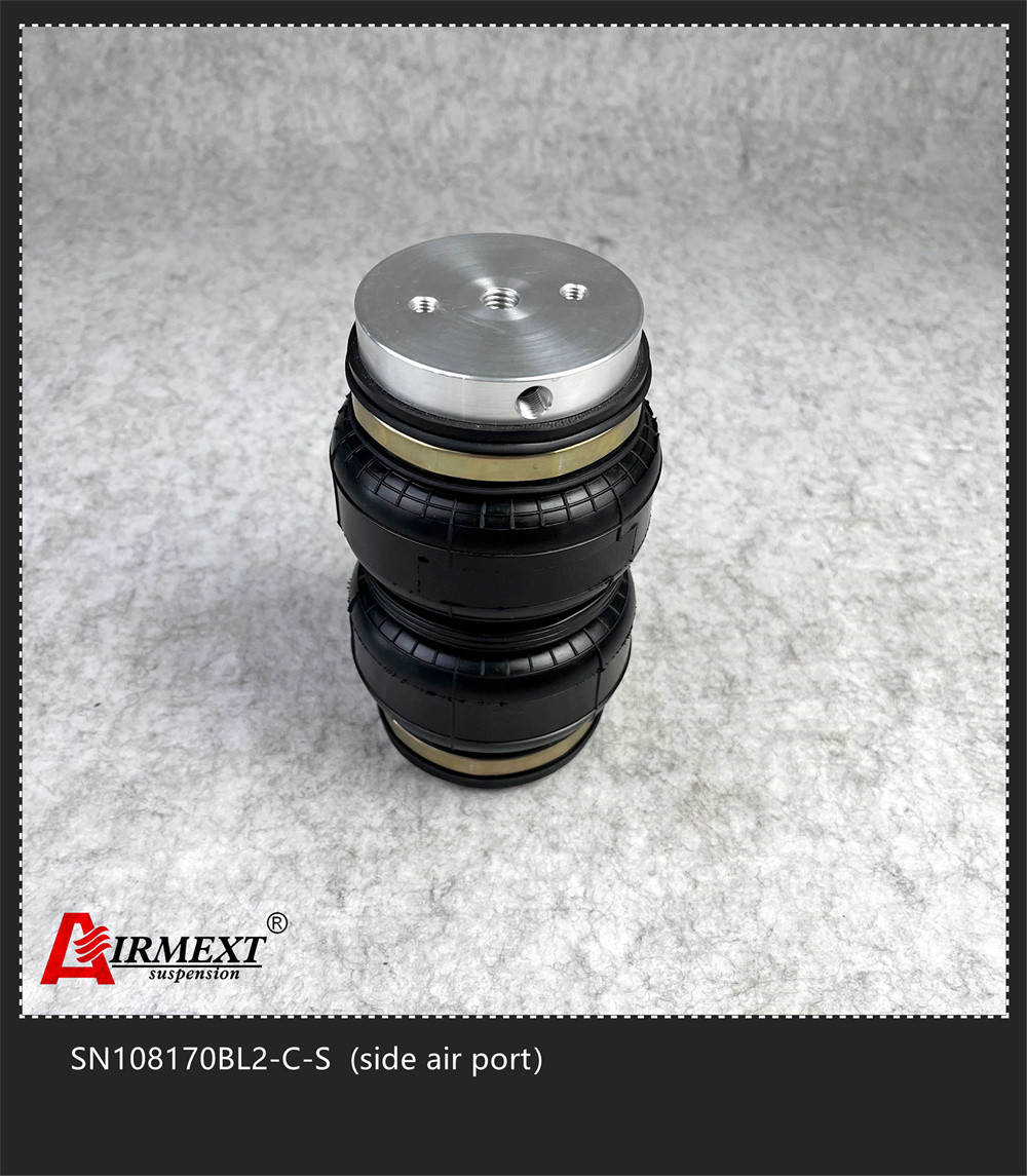 Double Convolute Rubber Air Spring Air Bag Shock Absorber SN108170BL2-C