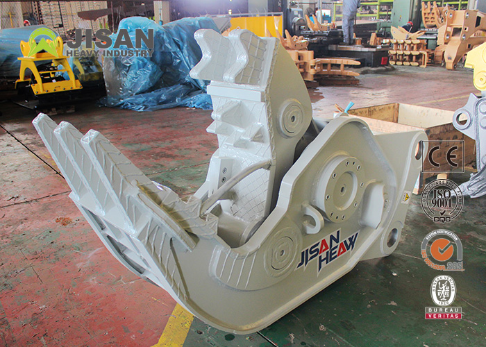 Oem Odm Excavator Pulverizer Attachment , Hydraulic Demolition Crusher And Pulverizer