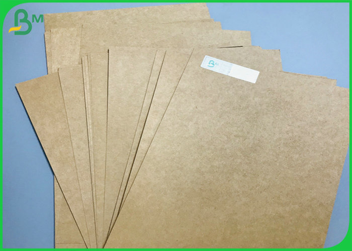 Pure Pulp Brown Color 170gsm 200gsm Unbleached Craft Paper Roll 120cm Width